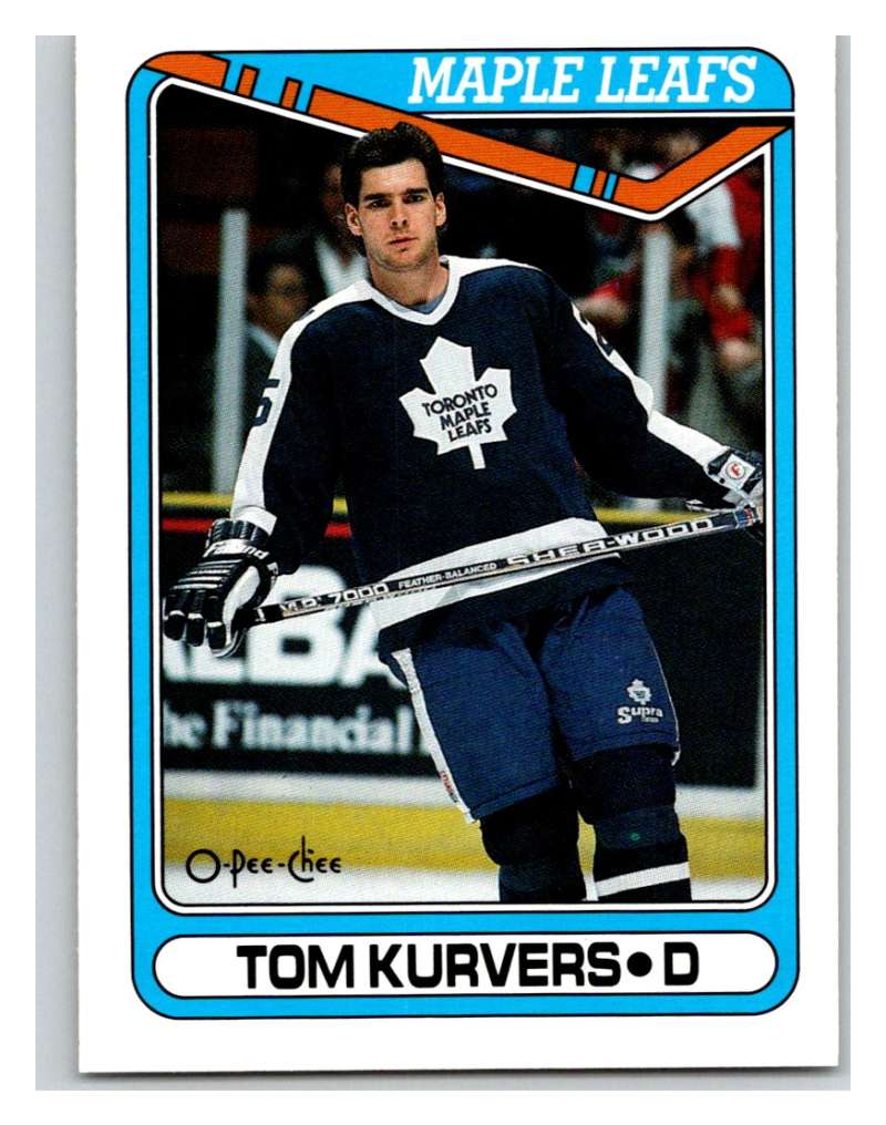 1990-91 O-Pee-Chee #11 Tom Kurvers Mint Image 1