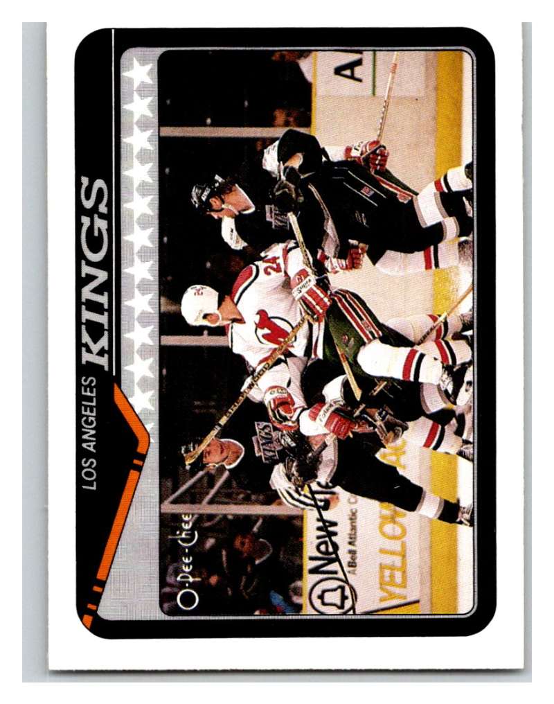 1990-91 O-Pee-Chee #17 Kings Team Mint Image 1