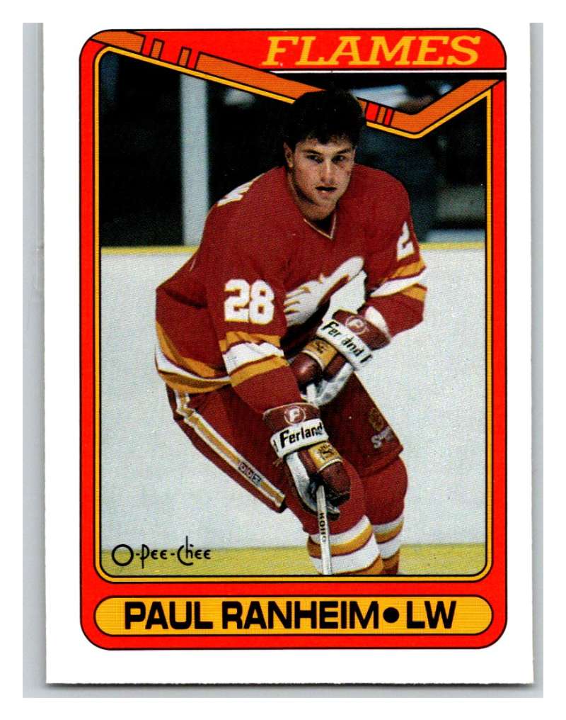 1990-91 O-Pee-Chee #20 Paul Ranheim Mint RC Rookie Image 1