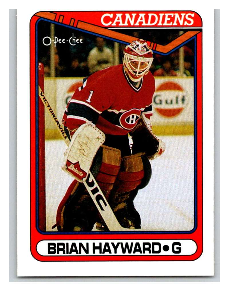 1990-91 O-Pee-Chee #23 Brian Hayward Mint Image 1