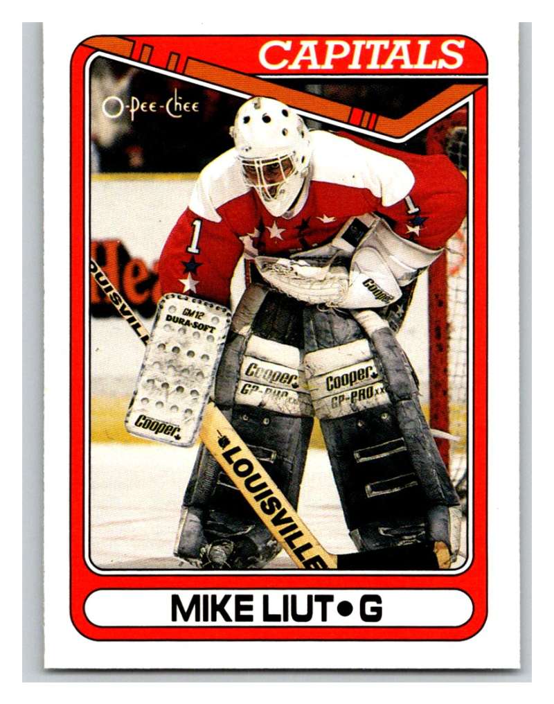 1990-91 O-Pee-Chee #44 Mike Liut Mint Image 1