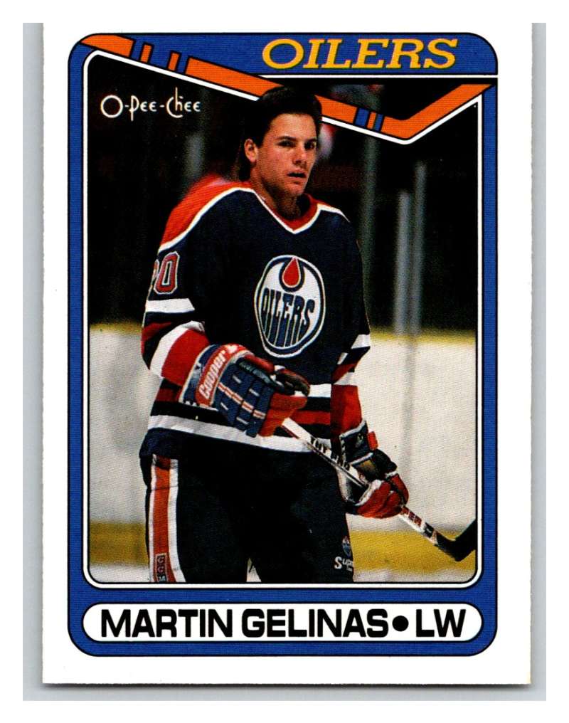 1990-91 O-Pee-Chee #64 Martin Gelinas Mint RC Rookie Image 1