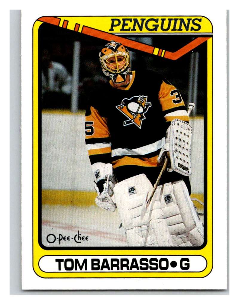 1990-91 O-Pee-Chee #65 Tom Barrasso Mint Image 1