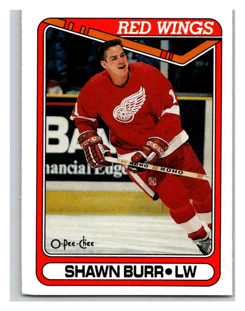 1990-91 O-Pee-Chee #74 Shawn Burr Mint Image 1