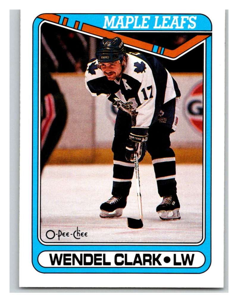 1990-91 O-Pee-Chee #79 Wendel Clark Mint Image 1