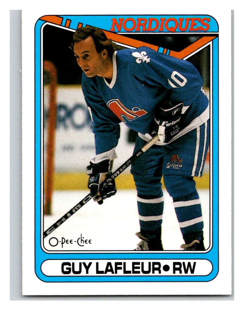 1990-91 O-Pee-Chee #142 Guy Lafleur Mint Image 1