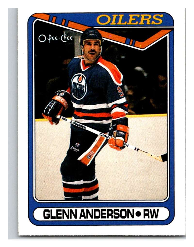1990-91 O-Pee-Chee #145 Glenn Anderson Mint Image 1