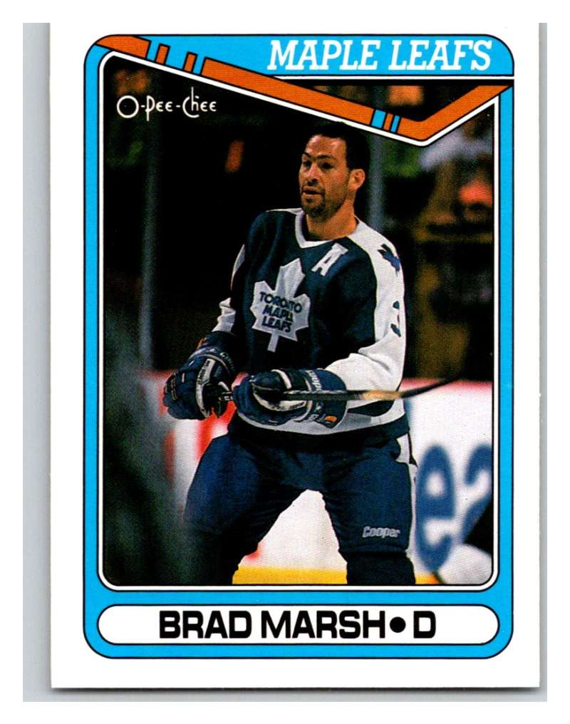 1990-91 O-Pee-Chee #155 Brad Marsh Mint Image 1