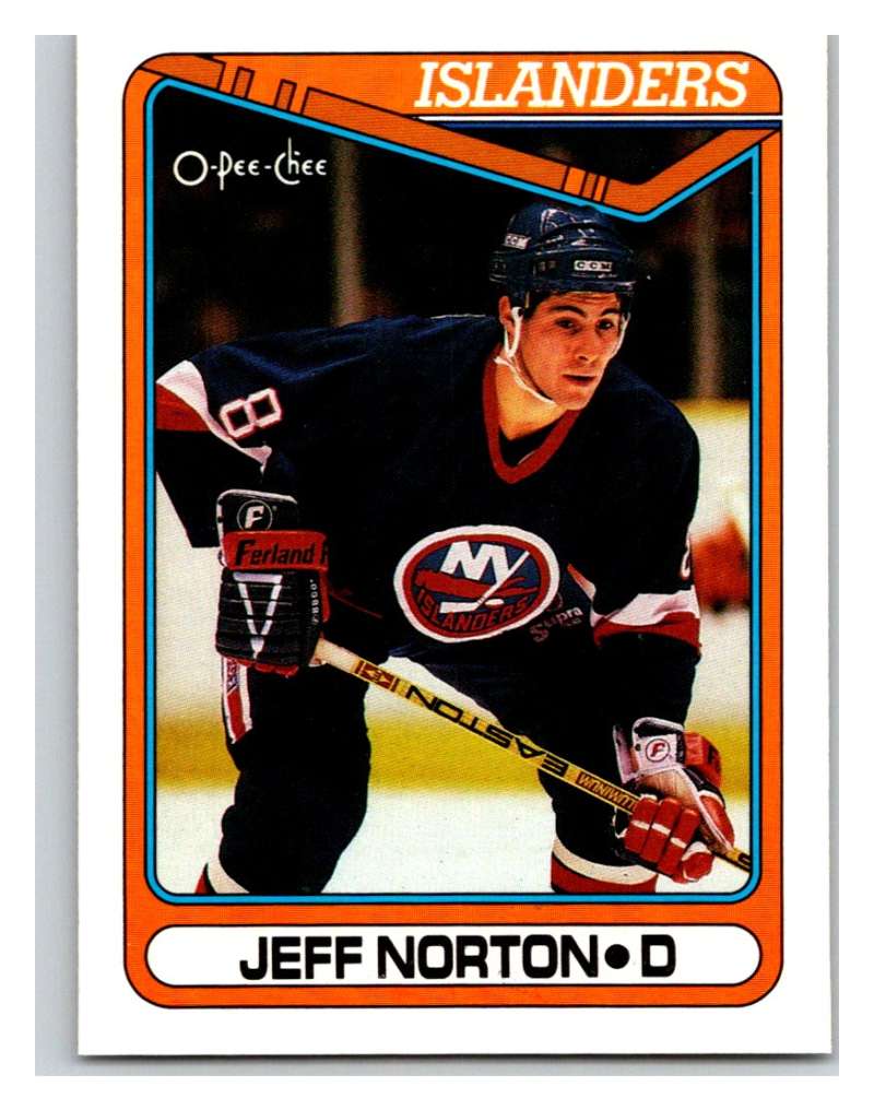 1990-91 O-Pee-Chee #166 Jeff Norton Mint Image 1