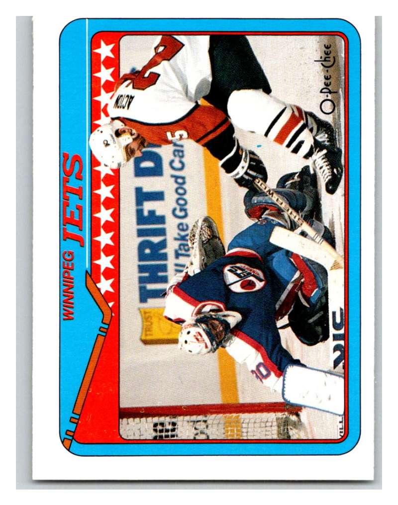 1990-91 O-Pee-Chee #180 Daniel Berthiaume/Keith Acton Mint Image 1