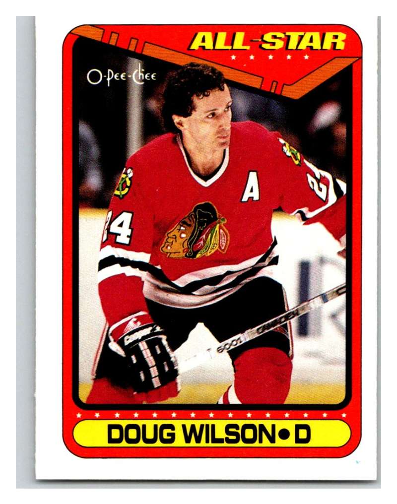 1990-91 O-Pee-Chee #203 Doug Wilson Mint Image 1