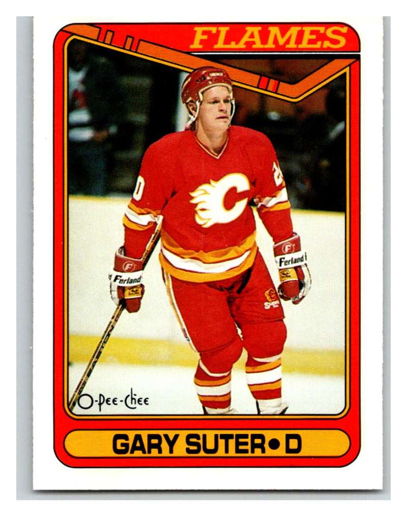 1990-91 O-Pee-Chee #205 Gary Suter Mint Image 1