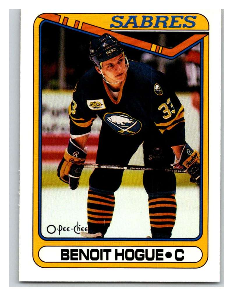 1990-91 O-Pee-Chee #215 Benoit Hogue Mint Image 1
