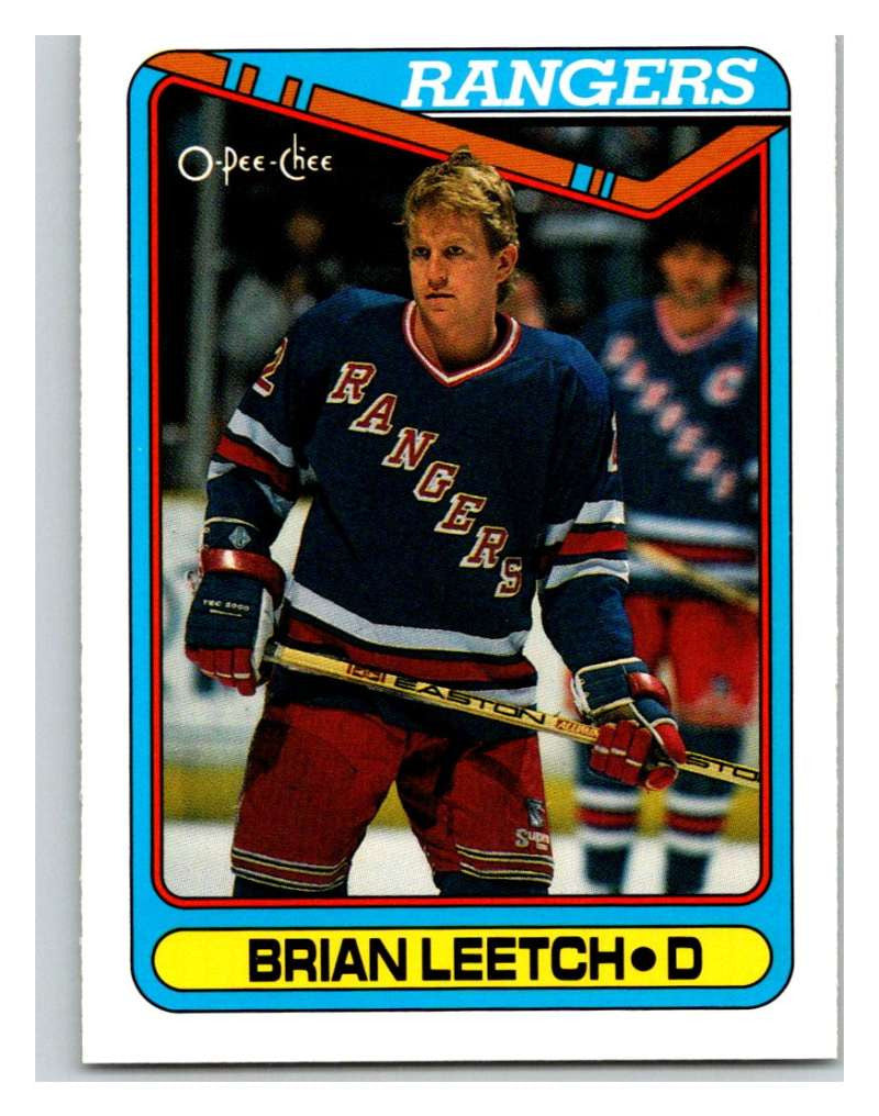 1990-91 O-Pee-Chee #221 Brian Leetch Mint