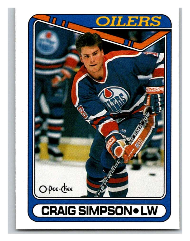 1990-91 O-Pee-Chee #240 Craig Simpson Mint Image 1