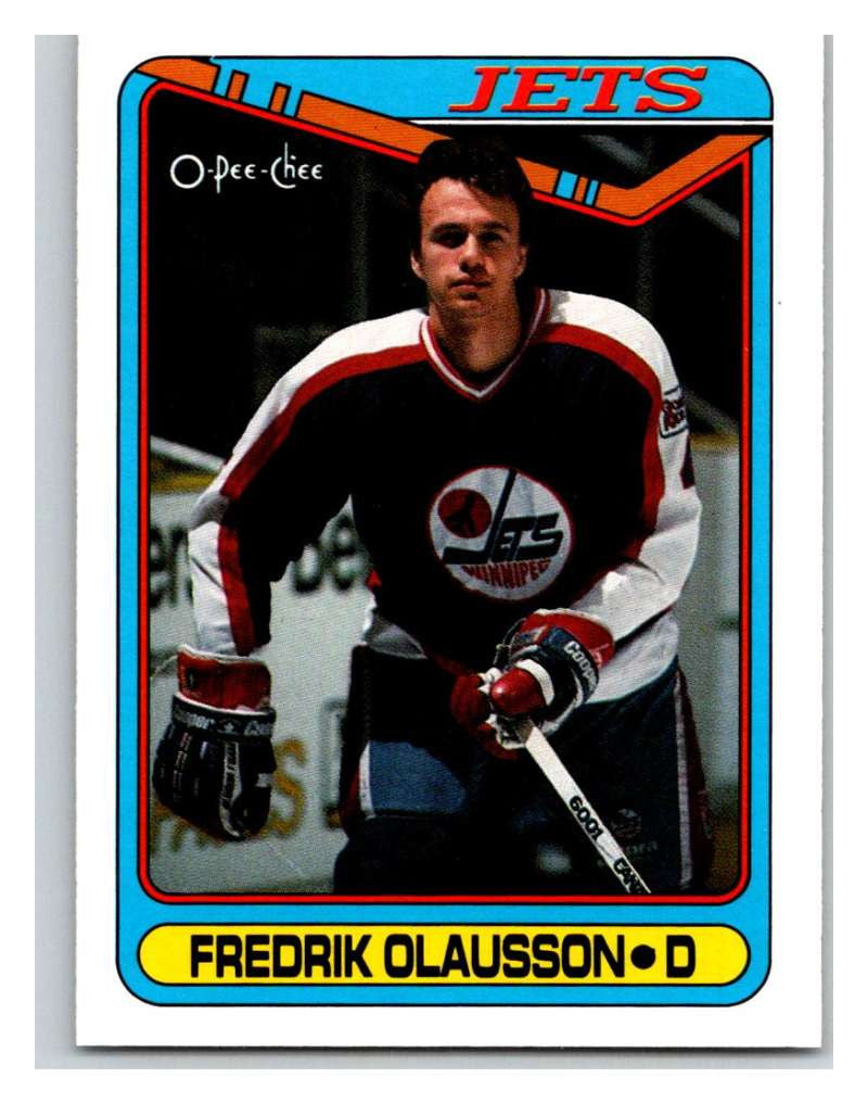 1990-91 O-Pee-Chee #242 Fredrik Olausson Mint