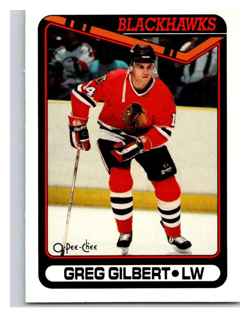 1990-91 O-Pee-Chee #255 Greg Gilbert Mint Image 1