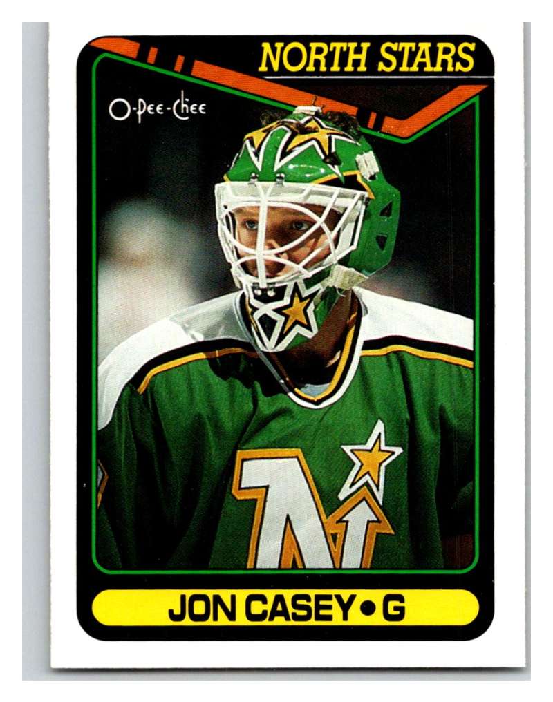1990-91 O-Pee-Chee #269 Jon Casey Mint Image 1