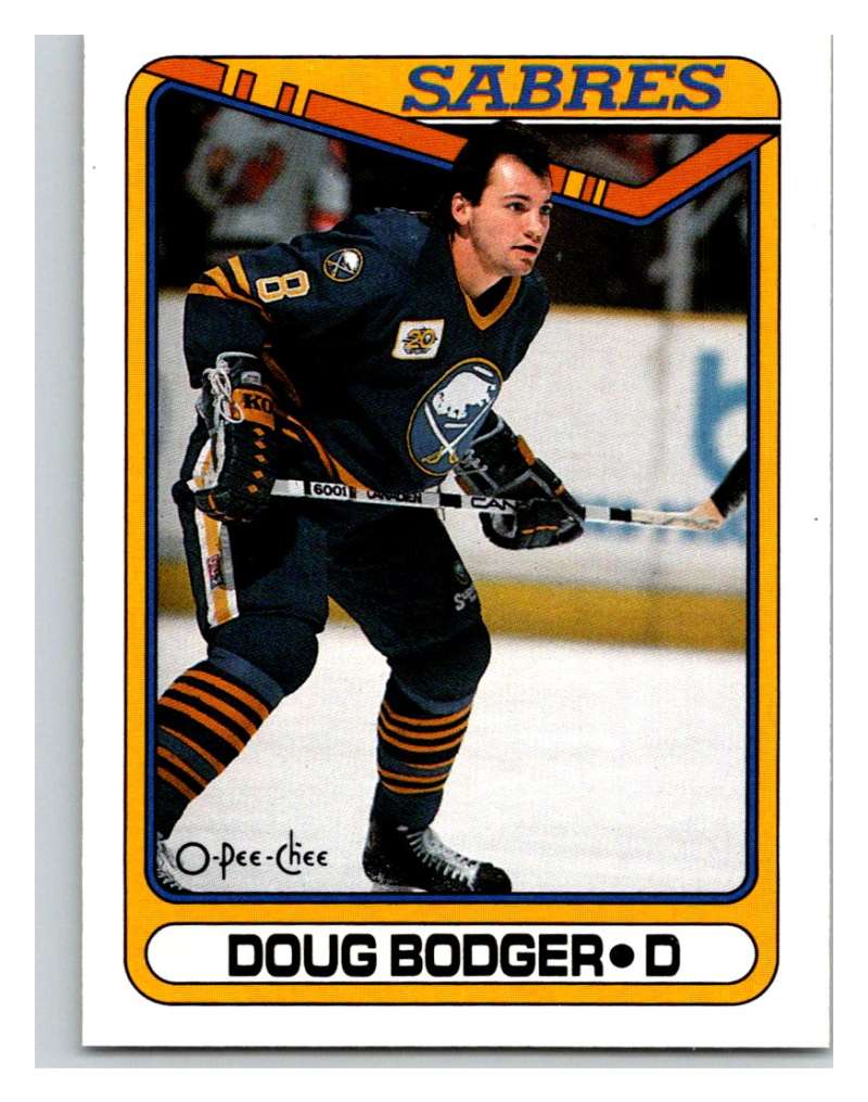 1990-91 O-Pee-Chee #282 Doug Bodger Mint Image 1