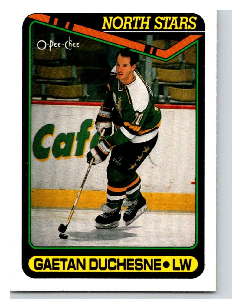 1990-91 O-Pee-Chee #319 Gaetan Duchesne Mint Image 1
