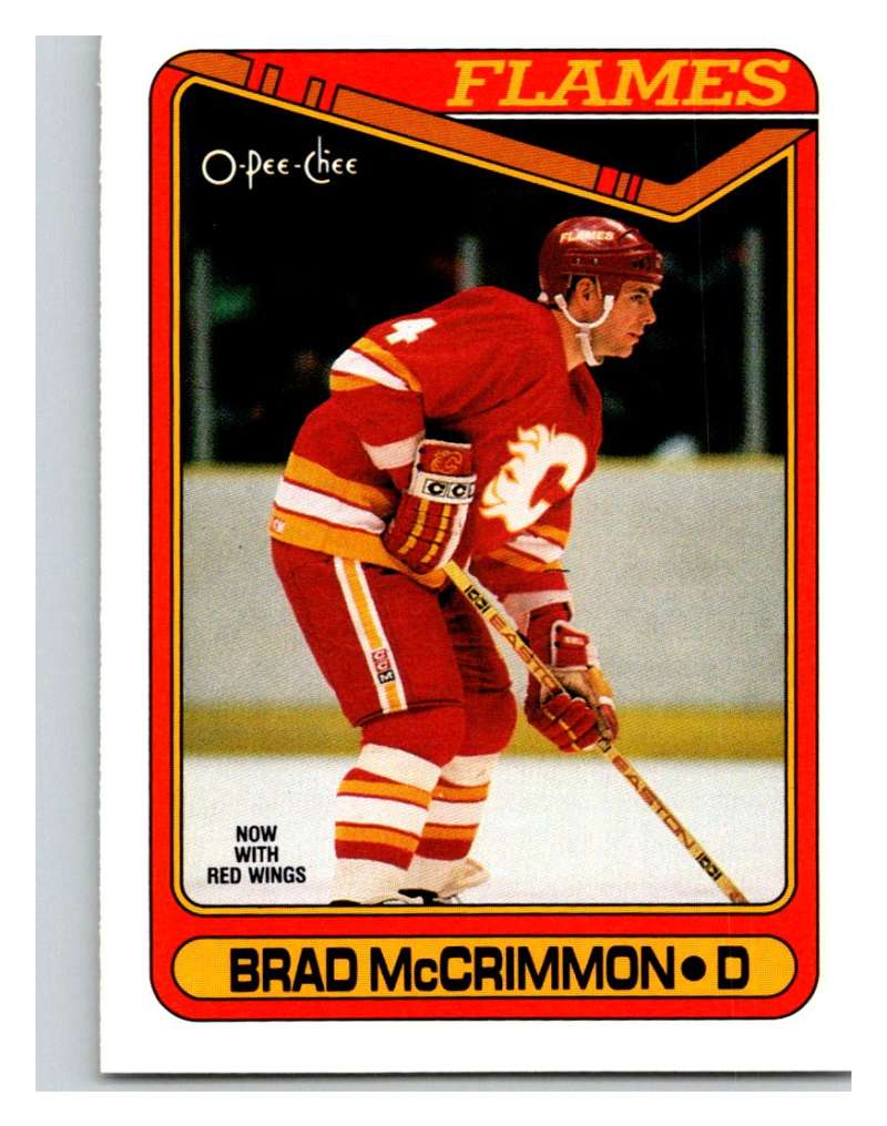 1990-91 O-Pee-Chee #320 Brad McCrimmon Mint Image 1