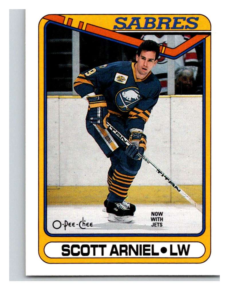 1990-91 O-Pee-Chee #324 Scott Arniel Mint Image 1