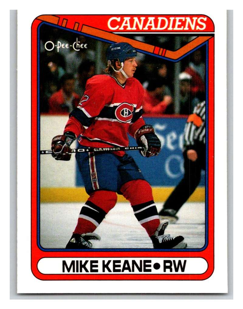 1990-91 O-Pee-Chee #325 Mike Keane Mint RC Rookie Image 1