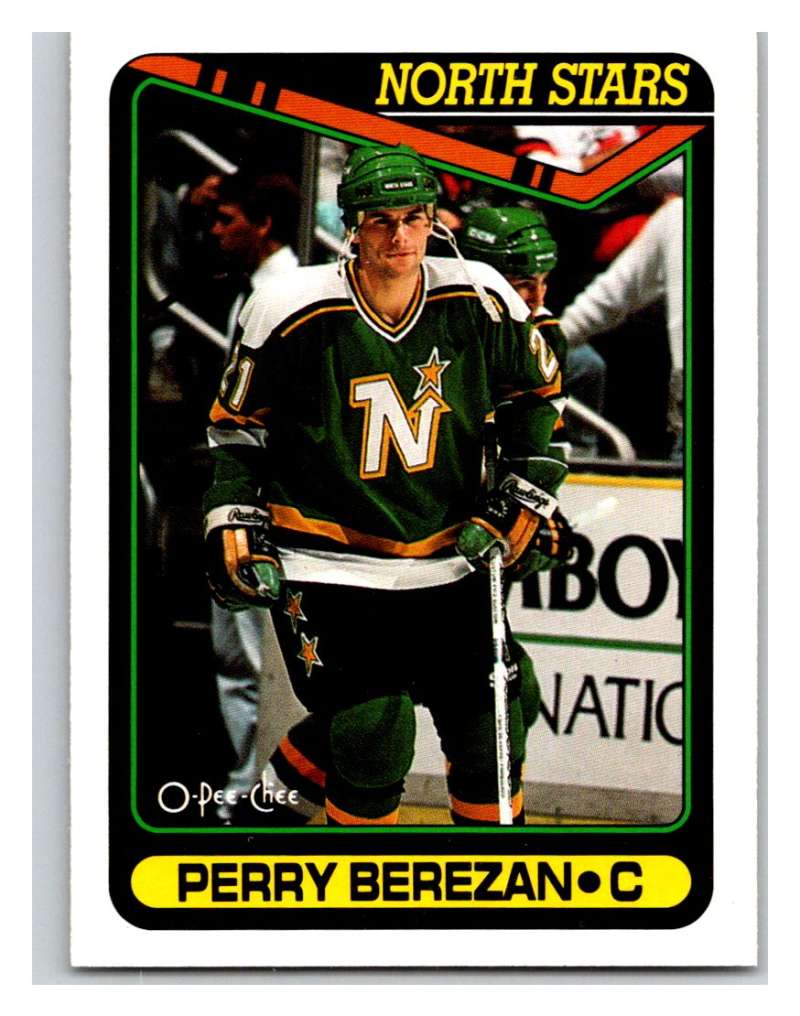 1990-91 O-Pee-Chee #357 Perry Berezan Mint Image 1