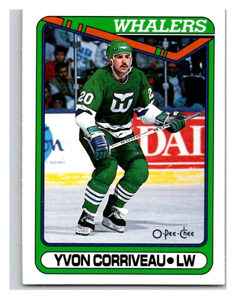 1990-91 O-Pee-Chee #364 Yvon Corriveau Mint Image 1