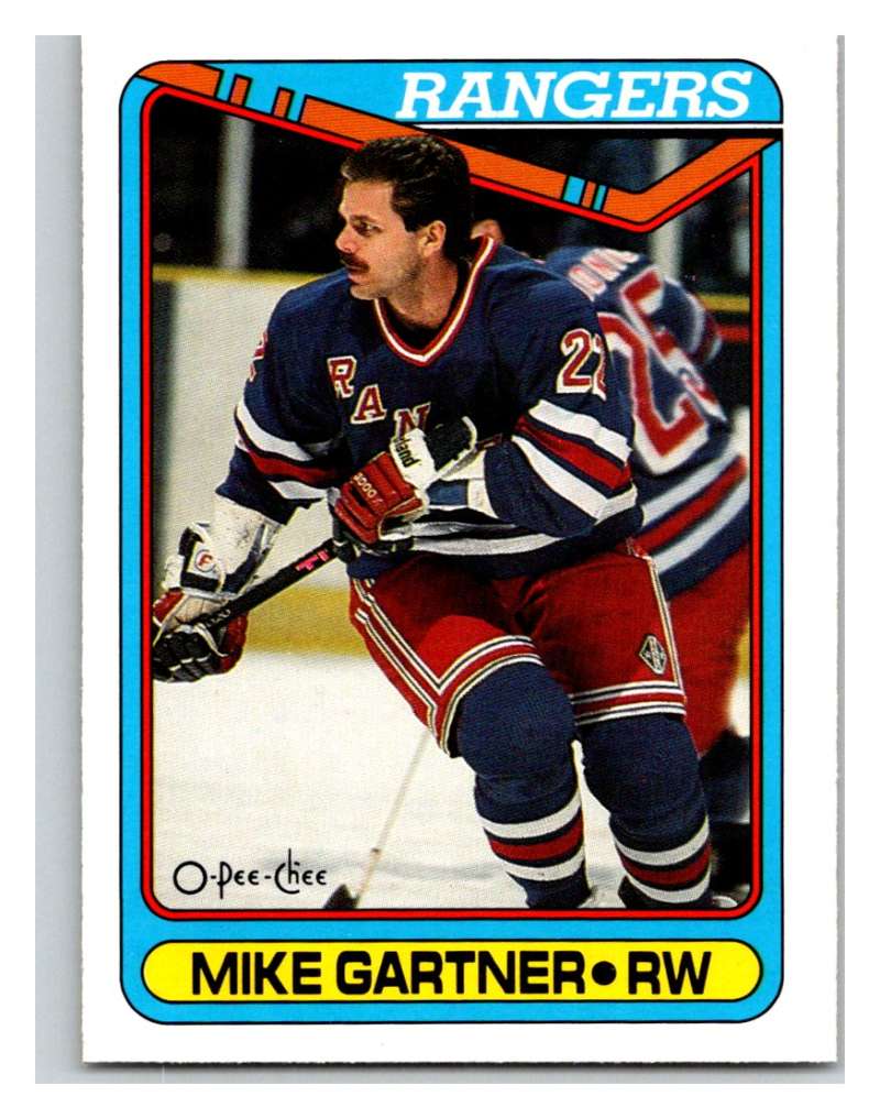 1990-91 O-Pee-Chee #373 Mike Gartner Mint Image 1