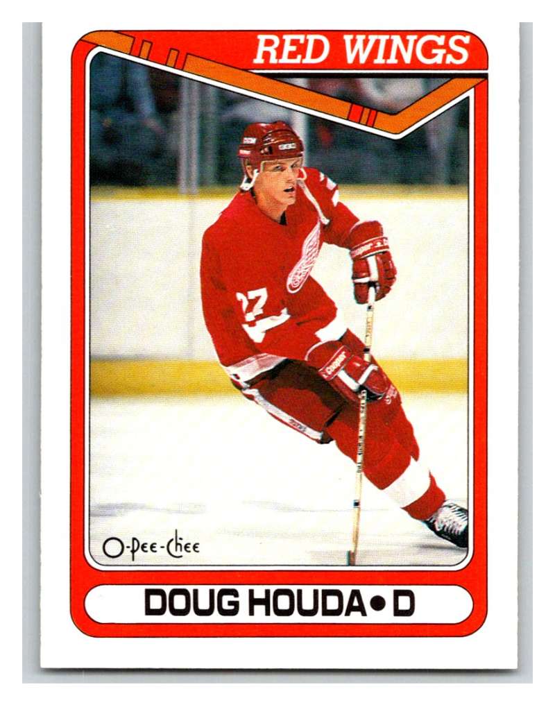 1990-91 O-Pee-Chee #410 Doug Houda Mint Image 1