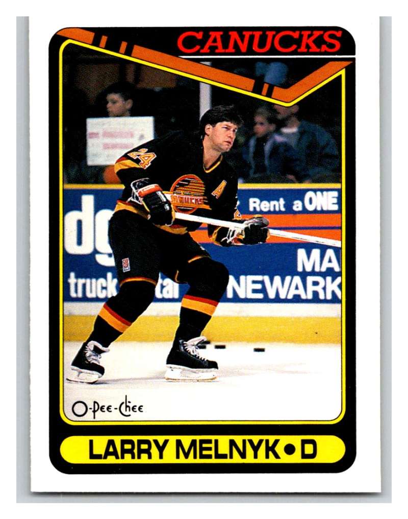 1990-91 O-Pee-Chee #419 Larry Melnyk Mint Image 1