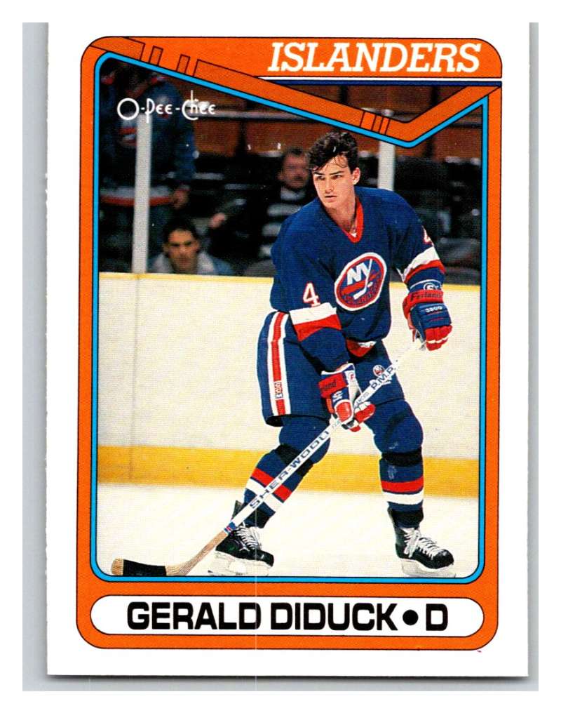 1990-91 O-Pee-Chee #421 Gerald Diduck Mint Image 1