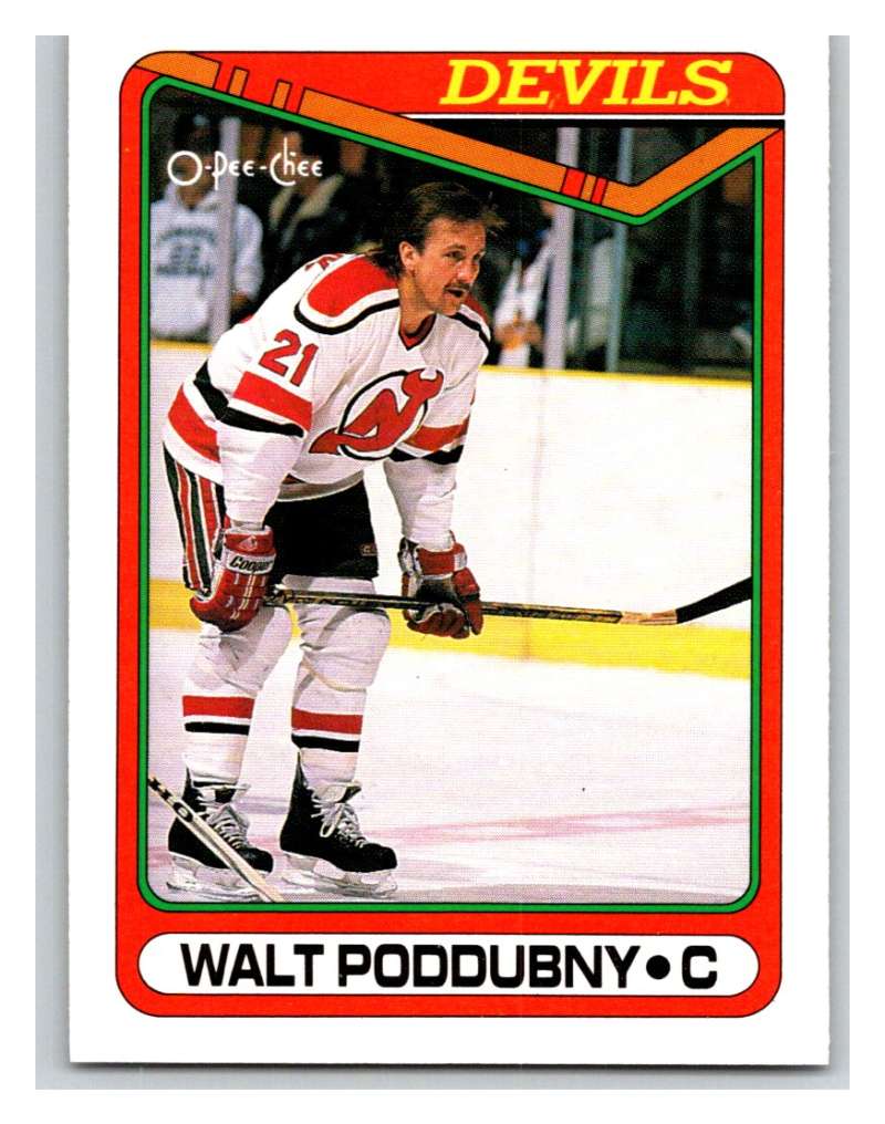 1990-91 O-Pee-Chee #426 Walt Poddubny Mint Image 1