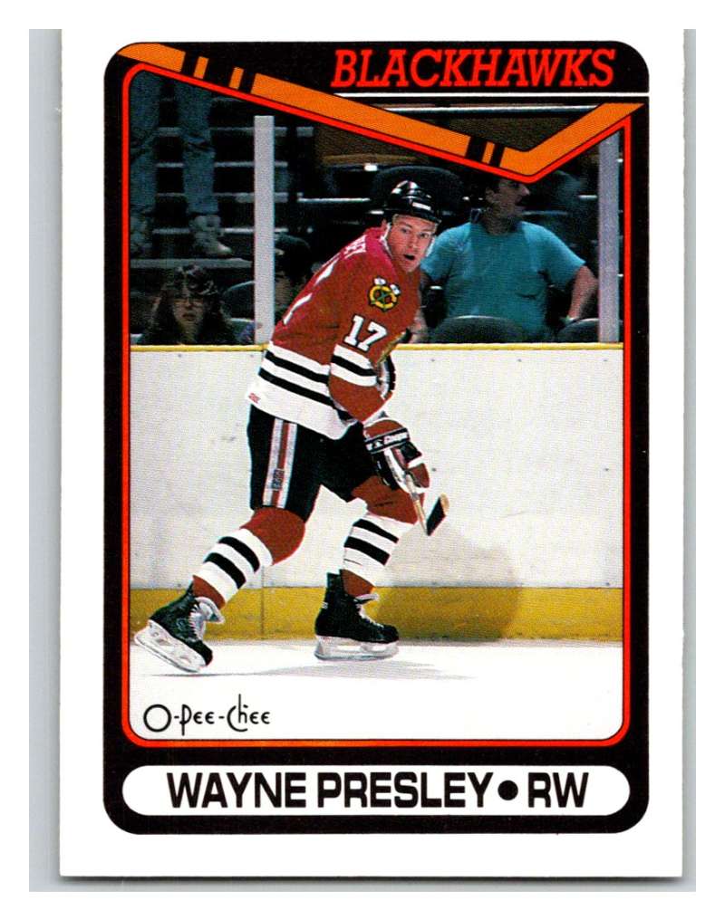 1990-91 O-Pee-Chee #456 Wayne Presley Mint Image 1