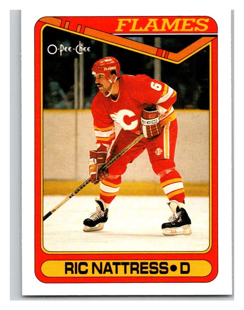 1990-91 O-Pee-Chee #459 Ric Nattress Mint Image 1