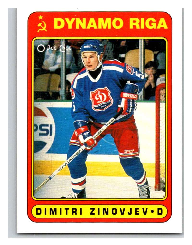 1990-91 O-Pee-Chee #478 Dimitri Zinovyev Mint Image 1
