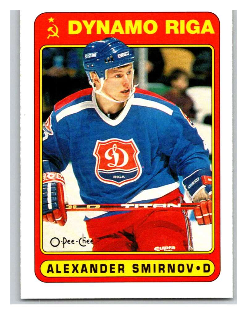 1990-91 O-Pee-Chee #499 Alexander Smirnov Mint Image 1