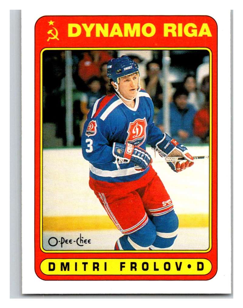 1990-91 O-Pee-Chee #523 Dmitri Frolov Mint Image 1