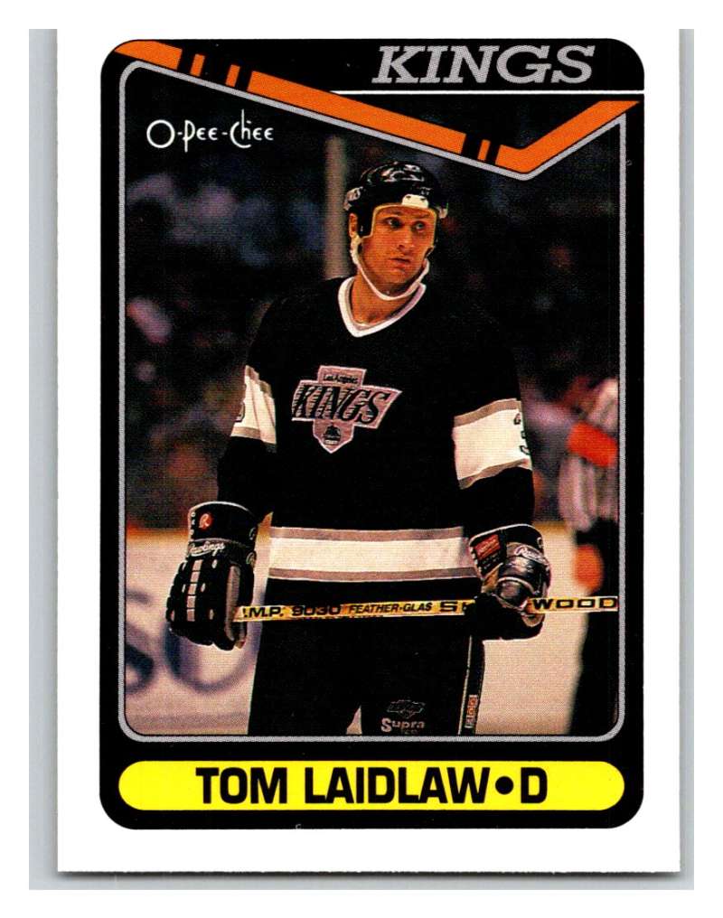 1990-91 O-Pee-Chee #524 Tom Laidlaw Mint Image 1