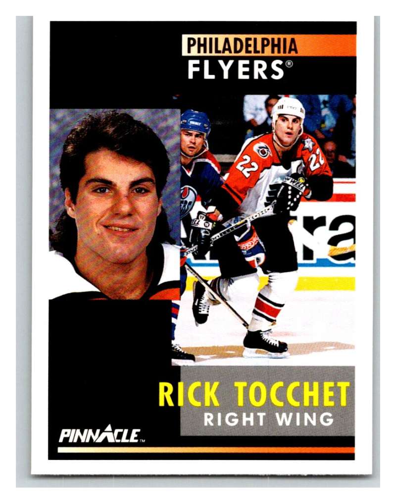 1991-92 Pinnacle #20 Rick Tocchet Flyers Image 1