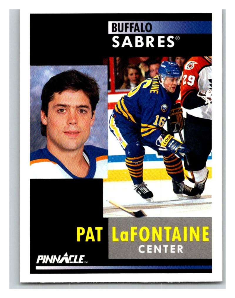 1991-92 Pinnacle #25 Pat LaFontaine Sabres Image 1