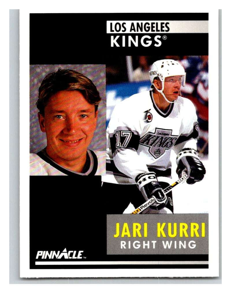 1991-92 Pinnacle #48 Jari Kurri Kings Image 1