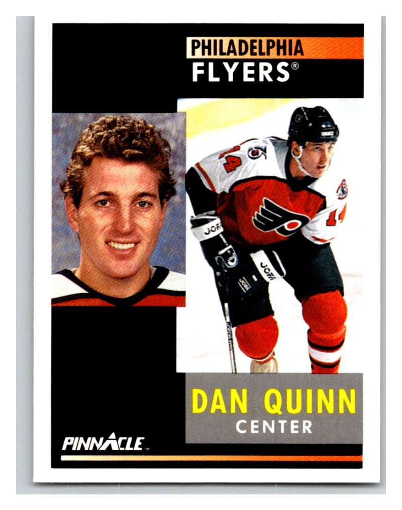 1991-92 Pinnacle #84 Dan Quinn Flyers Image 1