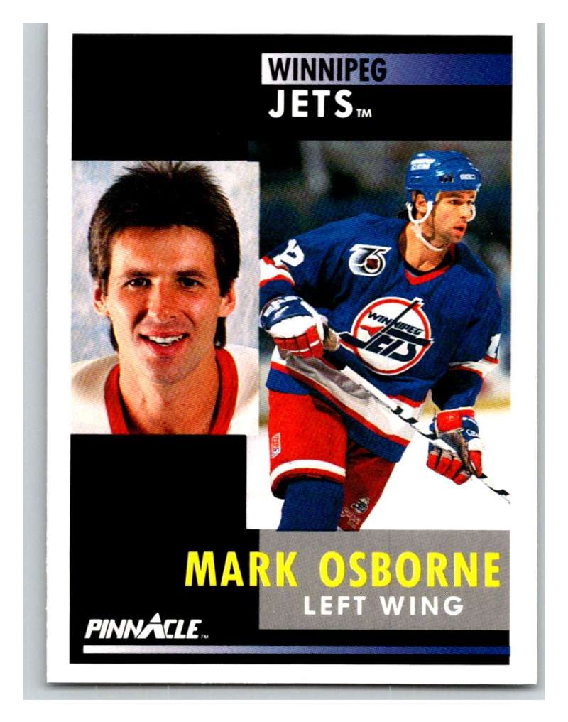 1991-92 Pinnacle #96 Mark Osborne Winn Jets Image 1