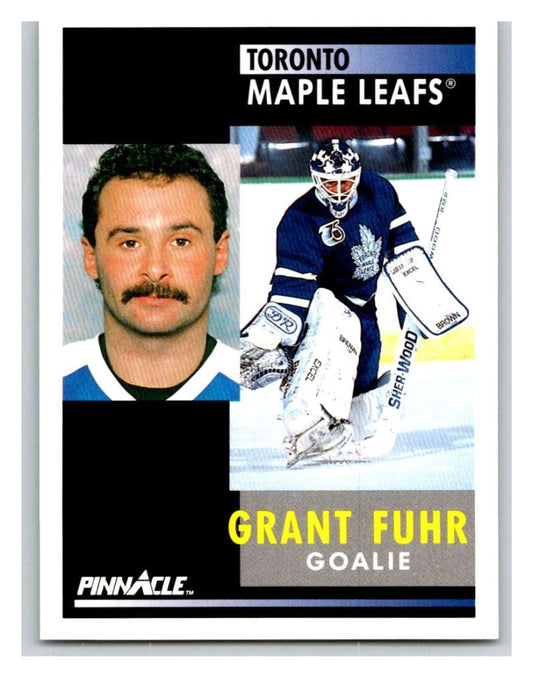 1991-92 Pinnacle #168 Grant Fuhr Maple Leafs