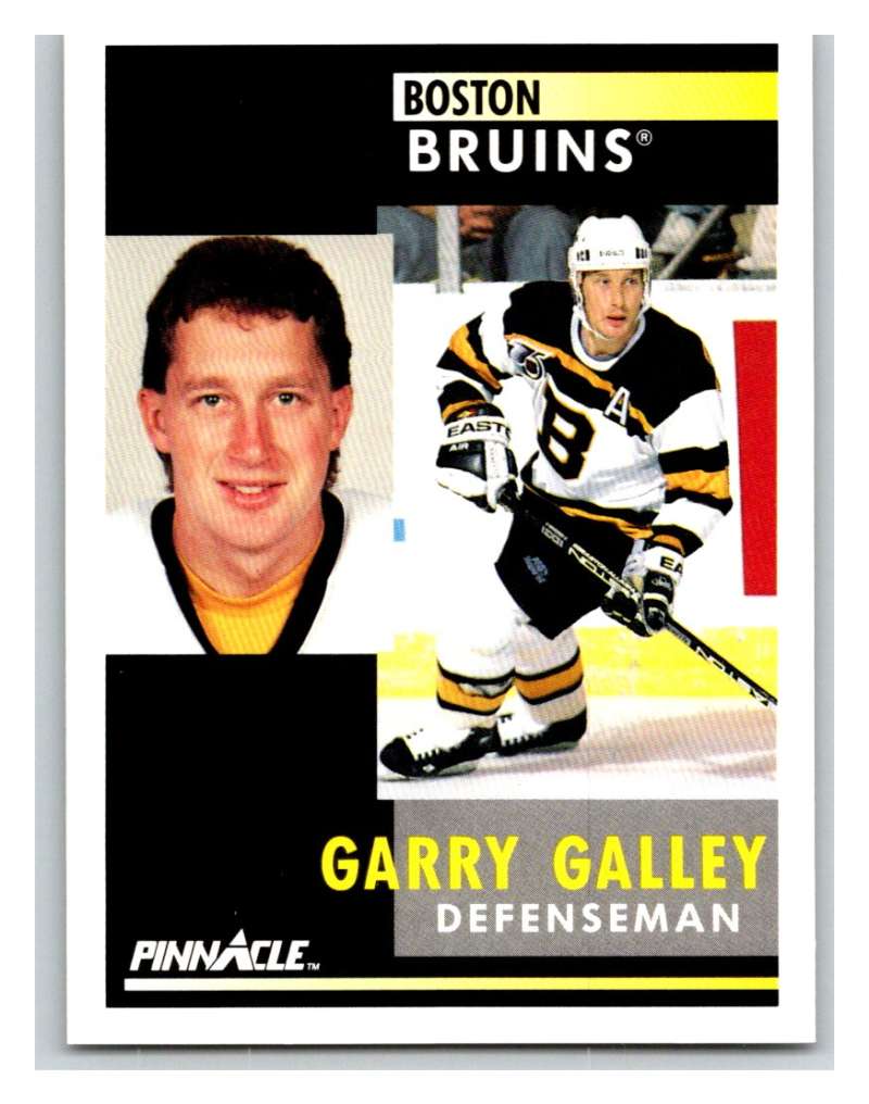 1991-92 Pinnacle #171 Garry Galley Bruins Image 1