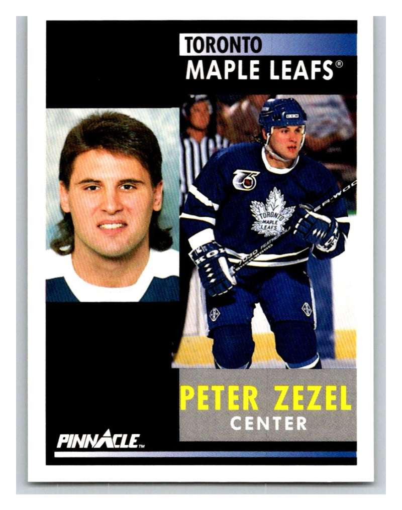 1991-92 Pinnacle #174 Peter Zezel Maple Leafs