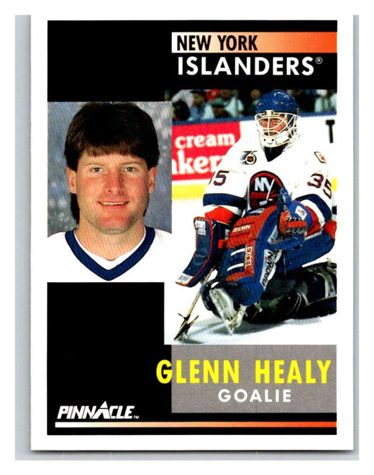 1991-92 Pinnacle #185 Glenn Healy NY Islanders