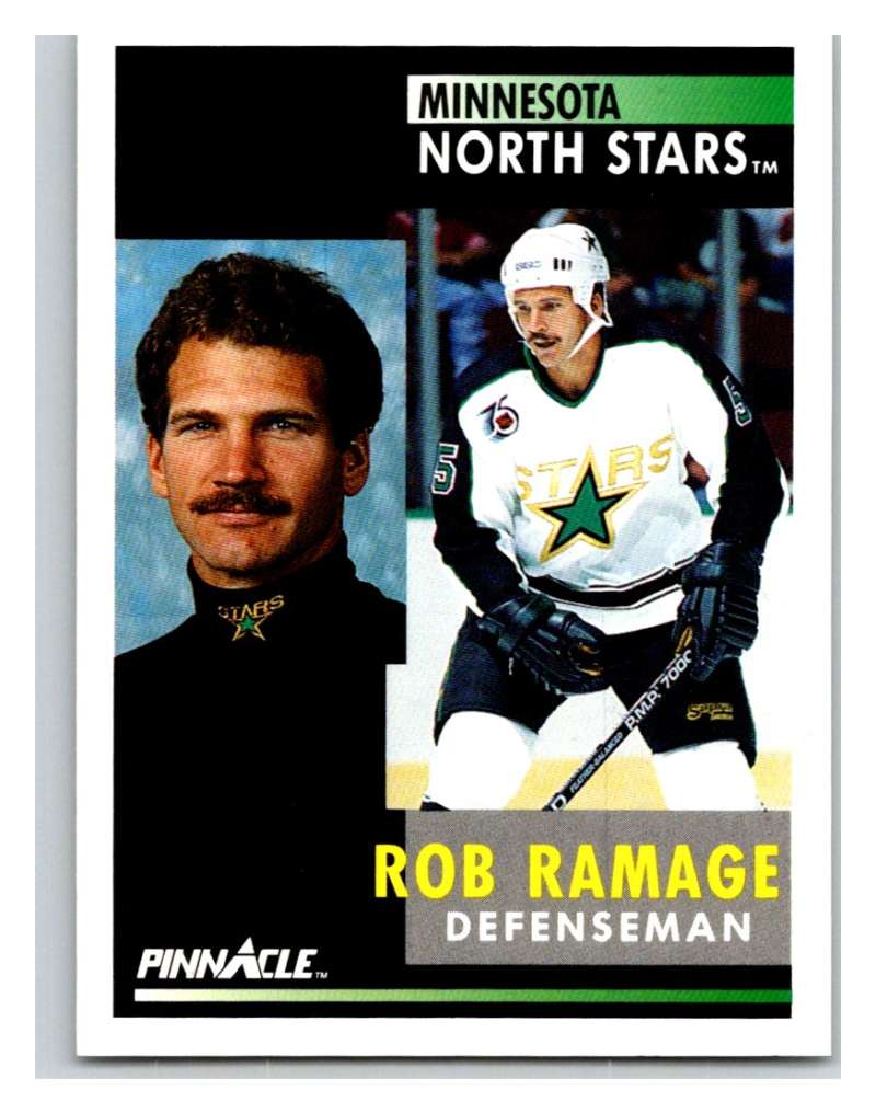 1991-92 Pinnacle #228 Rob Ramage North Stars Image 1